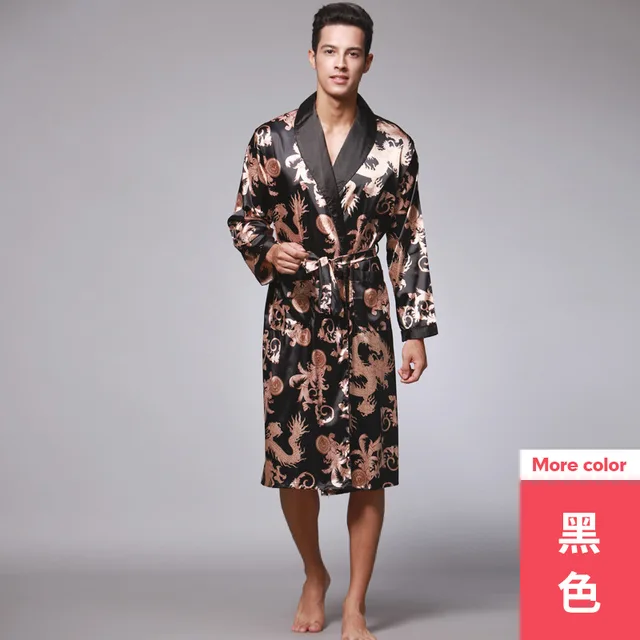 male silk kimono