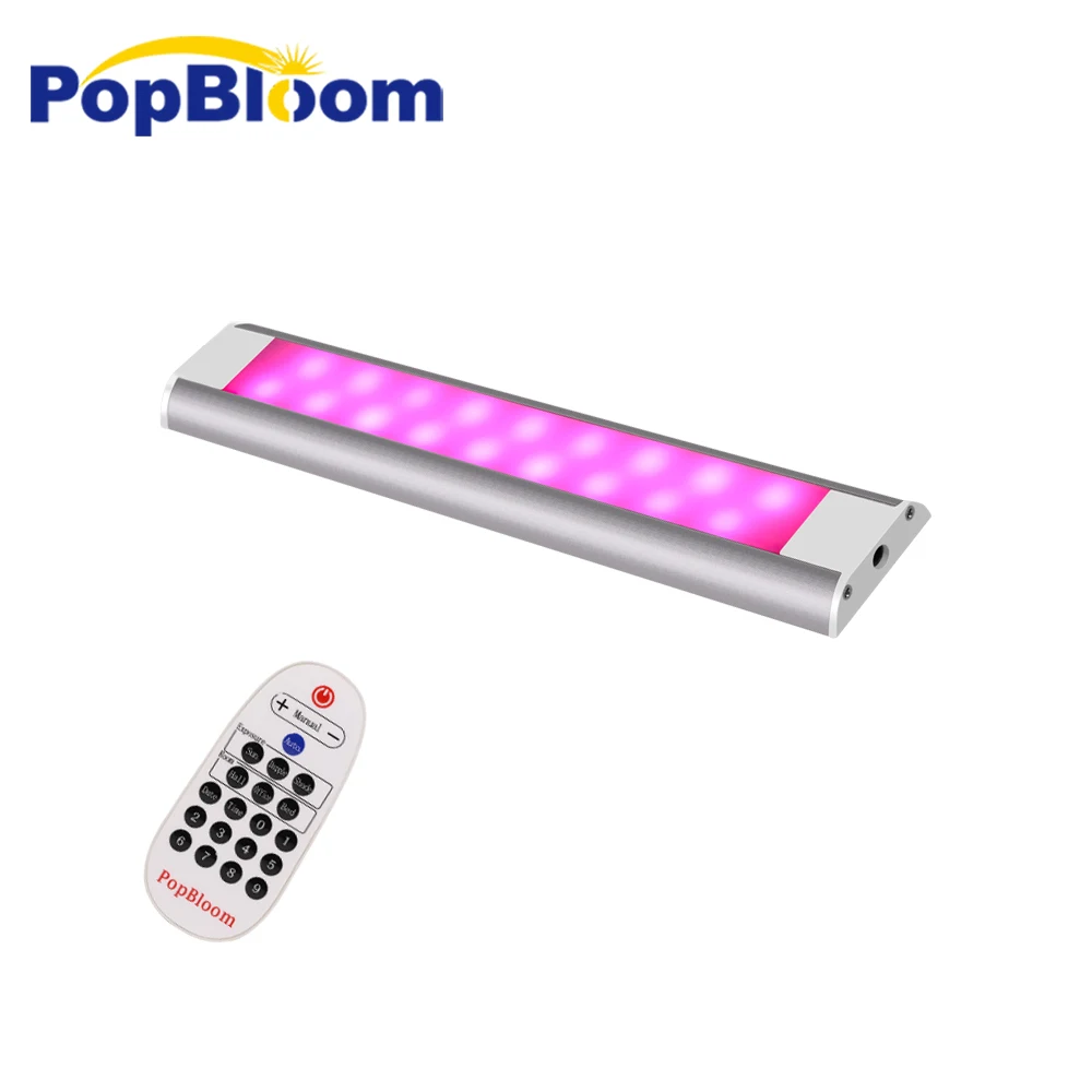 

PopBloom Freshwater Light Full Spectrum Veg Flower Indoor RGB Plant Light Dimmable Lighting For Plant Growbox