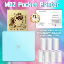 

Phomemo Mini Printer Thermal M02 Sticky Note Machine DIY Photo Printers Portable Phone APP Wireless Print with No Ink Paper Roll