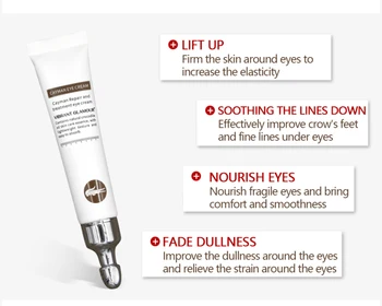 

Beautiful Lady Eye Cream Peptide Collagen Anti-Wrinkle Anti-aging Remover Dark Circles Eye Care Against Puffiness And Bag TSLM1