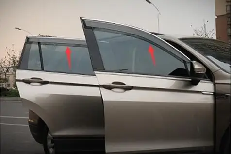 Для Volkswagen- tiguan L специальный дождь экран Окно Дождь лоб дождь экран панель модификация украшения