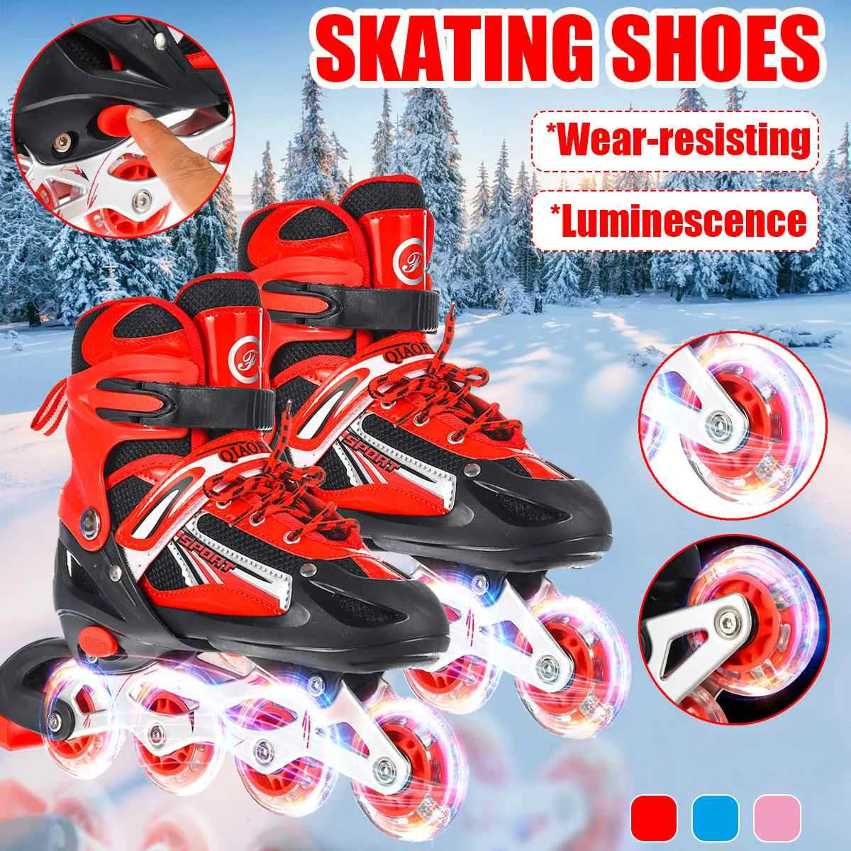 Skates Roller Adults Children Adjustable Boy's Girl's Kids AliExpress