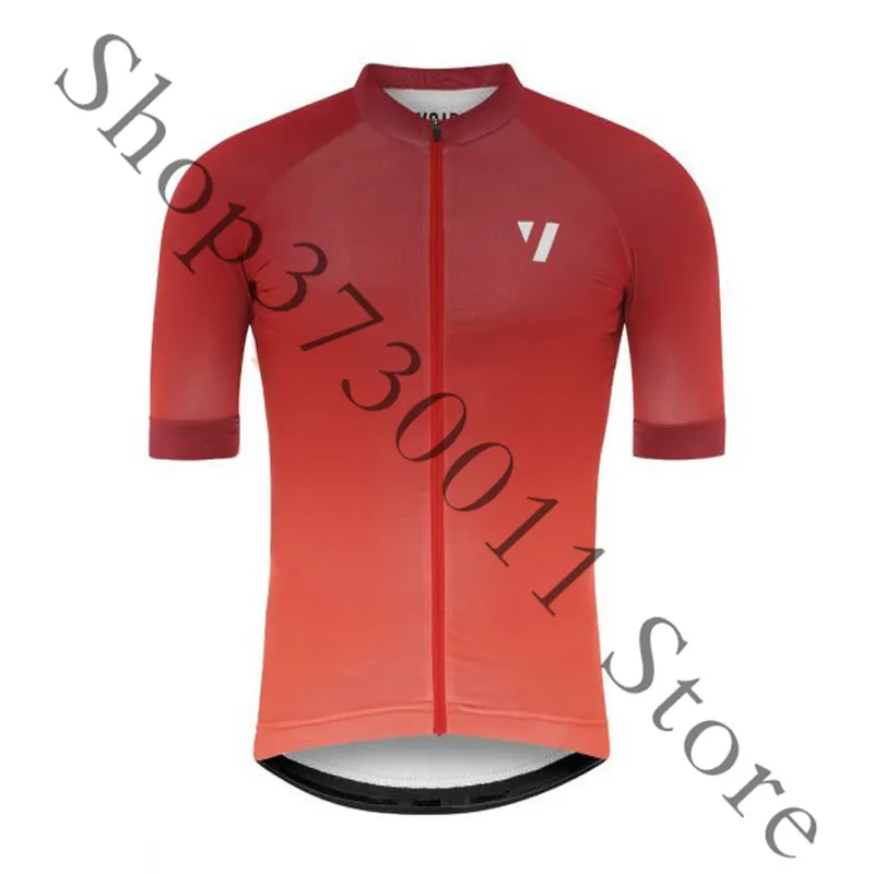 summer Breathable short sleeve Bike VOID Clothing Pro team Racing bicycle Mountain cycling jersey Ropa Ciclismo Hombre D28 - Цвет: Розовый