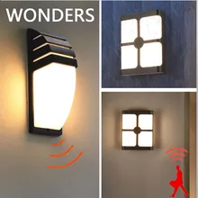 

Modern Acrylic wall lamp LED waterproof Outdoor lighting to courtyard luminaria home decoration salon wall light Induction бра