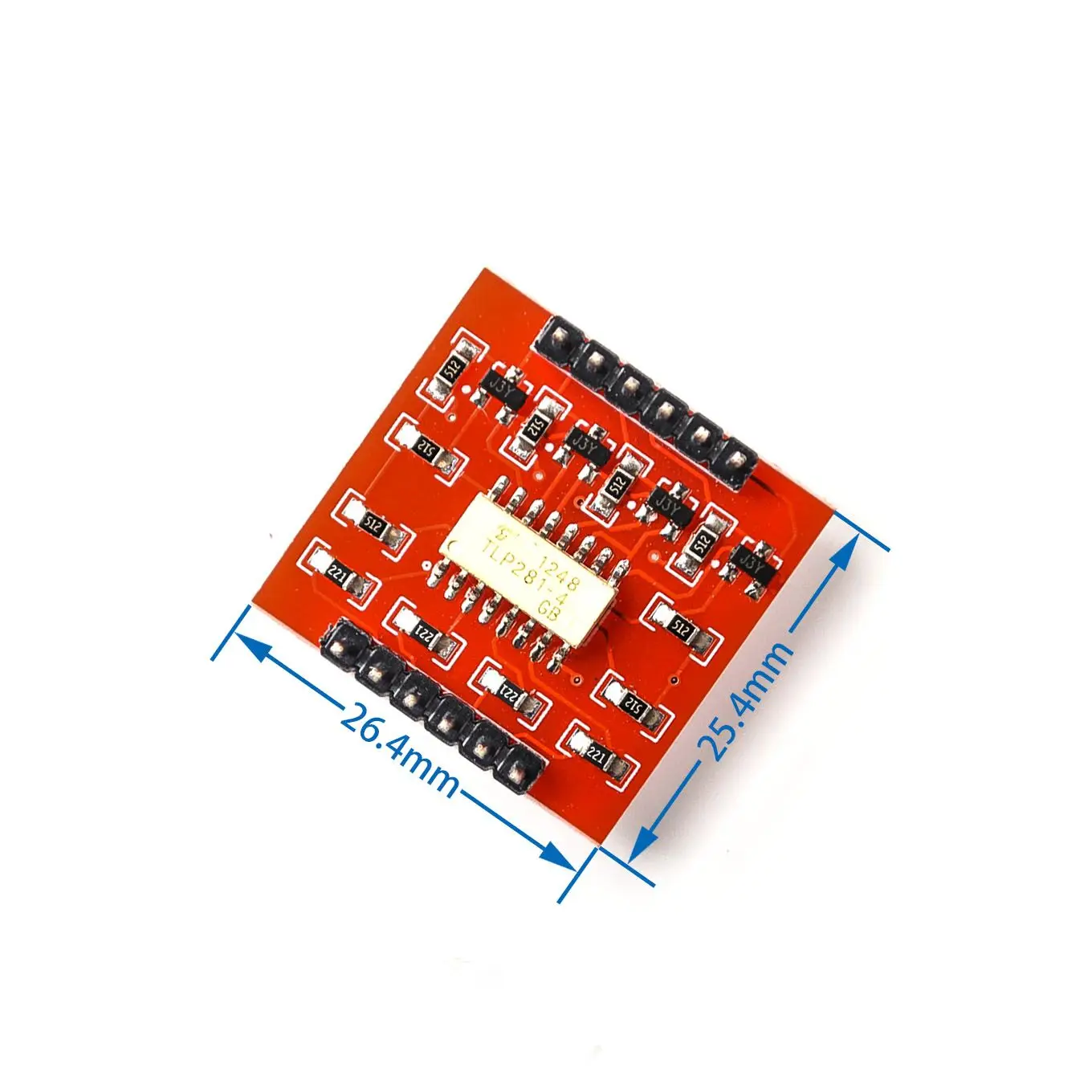 4-канальный оптоизолятор TLP281 модуль IC для платы расширения Arduino изоляция высокого