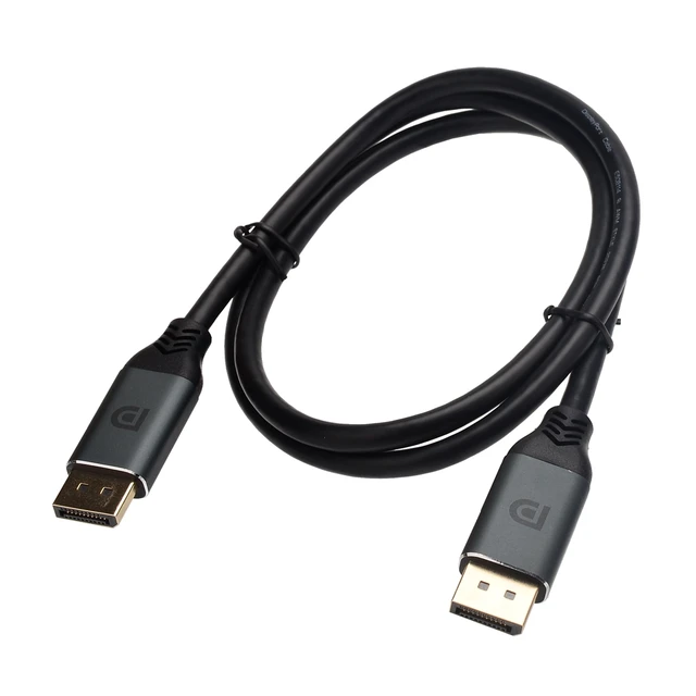 Vention DisplayPort (DP) 1.4 Cable 8K, 1m, Black - Video Cable