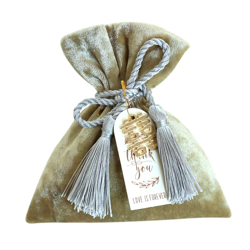 

Gold Velvet Gift Bag Drawstring Wedding Party Favors Candy Boxes Gift Bags for Baby Shower Party Supplies Velvet Candy Bags