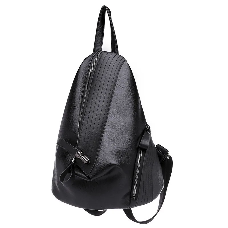 

PB1148 New Waterproof Nylon PU leather Backpack for Women Multi Pocket Travel Backpacks School Bag Suitable for men and women