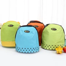 Портативная Сумка-тоут для пикника, Детская сумка для ланча, Оксфорд, термоизоляционный мешок для детских бутылок, в горошек, термоизоляционный для продуктов, сумки, Детская сумочка для упаковывания бутылки