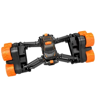 

Remote Control Toy Car Rotating Telescopic Transforming Stunt Car for Kids M09