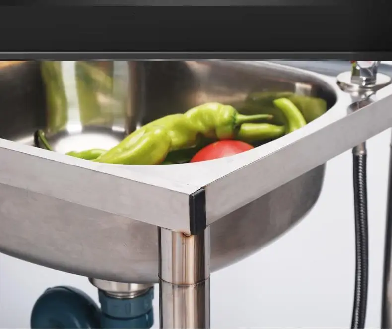 Manos Afwasbak Portatil Lavandino Интегральная портативная кухонная раковина Fregadero De Cocina Pia Cozinha Lavabo для мытья посуды