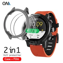 2 + 1 защитный чехол + Защита экрана для цветных умных часов Xiaomi WT06, Мягкий защитный чехол из ТПУ, защитная пленка из закаленного стекла