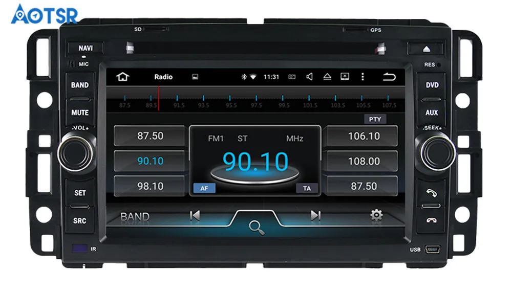 Cheap Octa Core CD DVD Player 2 Din Stereo Android 9.0 Car Radio for Hummer H1/H2 2008-2011 GPS Navigation Autoradio Headunit WIFI FM 4