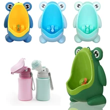 Настенный крючок для маленьких мальчиков, горшок-лягушка для обучения туалету, подставка-лягушка, вертикальный писсуар для малышей, писсуар-лягушка для ванной комнаты