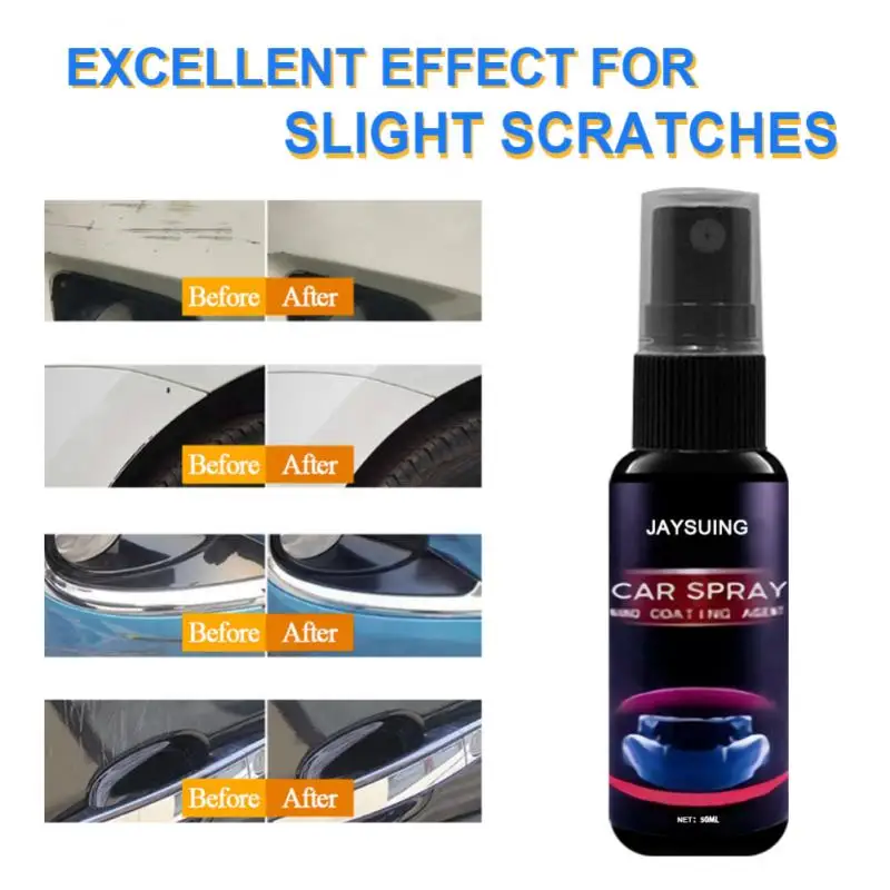 

30/50ml Car Cleaning Agent Car Scratch Remover Nano Car Care Glass Coating Hydrophobic Polish Wax Car Retreading Agent TSLM 1