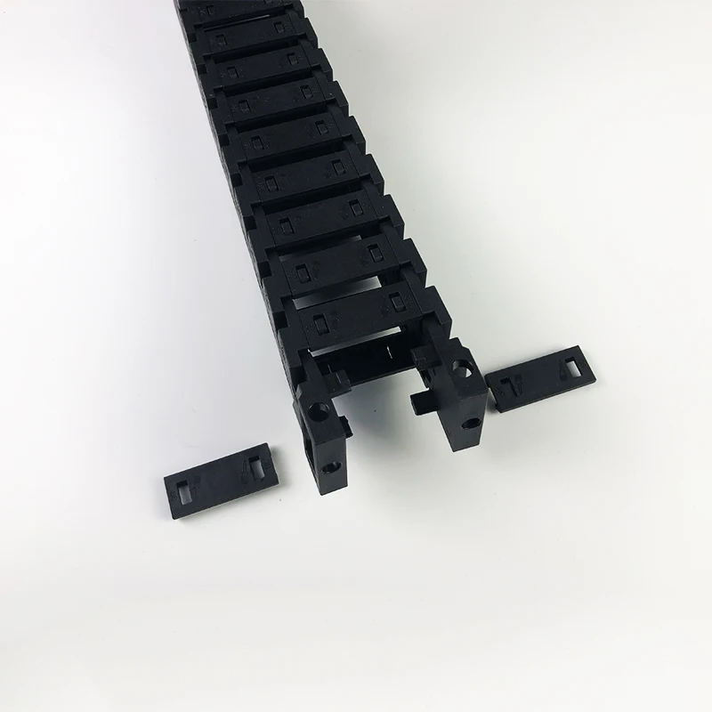 25x25 25x38 25x57 25x77 Nylon Mochine Towline Cable Chain Drag Chain Slient Low Noise Bridge L 1m 25*25 25*38 25*57 25*77