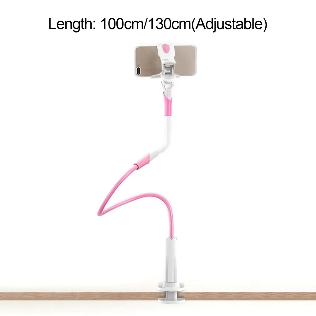 Phablet Bracket Holder Support 130CM 360 Degree Adjustable Tablet Cellphone Holder Universal for Under 6.3 Inch Smart Phone