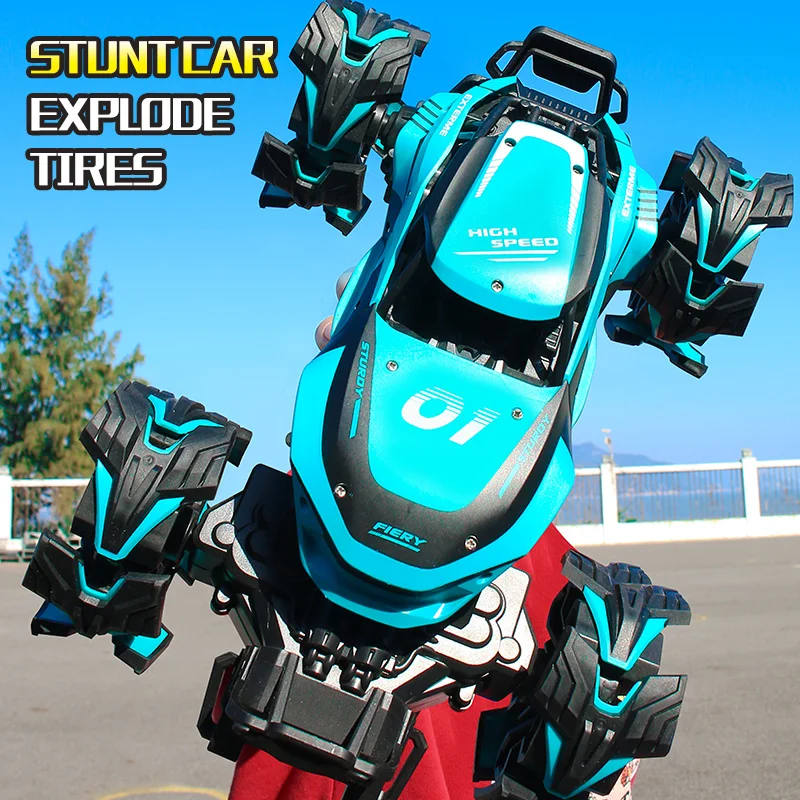2022 New 1/12 Big RC Car Drift 4WD Stunt Electric Remote Radio controlled car machine Foot Toys for boys Children Christmas | Игрушки и