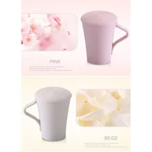 Бамбук-ароматическая резьбовой чашка с крышкой 310 мл Nordic Стиль воды чашка, сок бутылочка для молока чашка из бамбукового волокна; Прямая поставка