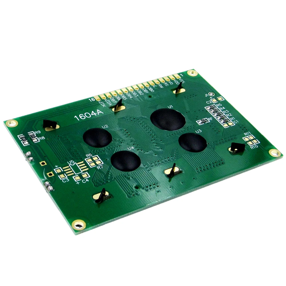 ЖК-дисплей 1604 16X4 16*4 символьный ЖК-модуль ЖК-дисплей LCM желтый/синий со светодиодный подсветкой SPLC780 HD44780 контроллер IIC/iec