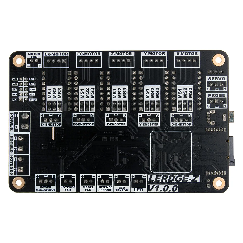 Lerdge z Placa Impressora 3d 32bit para Placa de Controle Peças Motherboard com Stm32 Braço 32 Bit Mainboard Tmc2208 Lv8729 Tmc2209 - Imagem 6