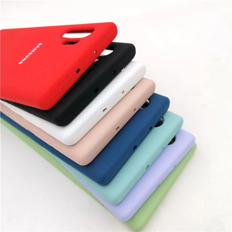 Чехол для samsung note10 plus, чехол для note10 pro, силиконовый чехол, шелковистая мягкая отделка, задняя защитная крышка для galaxy note 10 note10