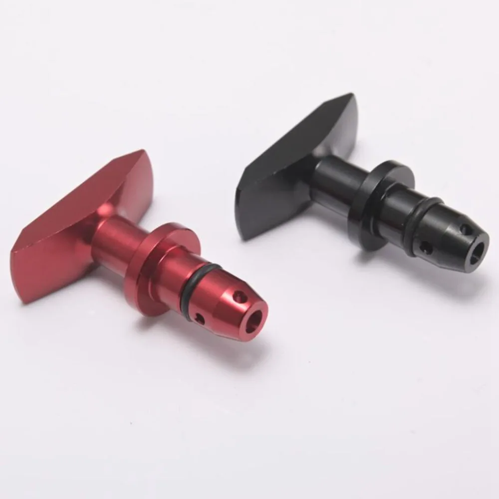 EPMAN Billet Oil Dipstick Pull Handle Replacement For Ford Mustang GT V8 GT500 EPCA0411