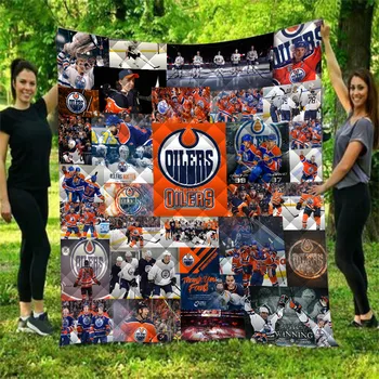 

SOFTBATFY ICE Hockey Warm Quilt Blanket for Bed Soft Dropshipping