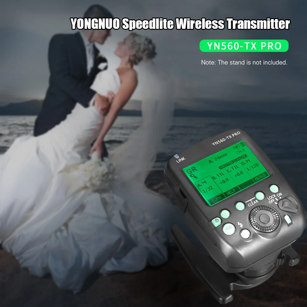 YONGNUO YN560-TX PRO 2,4G накамерный триггер вспышки Speedlite беспроводной передатчик для камеры Nikon для YN862N/YN968N/YN200 и т. Д