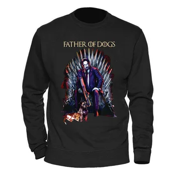 

Homme Tracksuits Father Of Dogs Mens Hoodies 2020 Hot Sale Keep Warm Winter Fall Fashion Sweatshirt Funny Clothes Pullovers