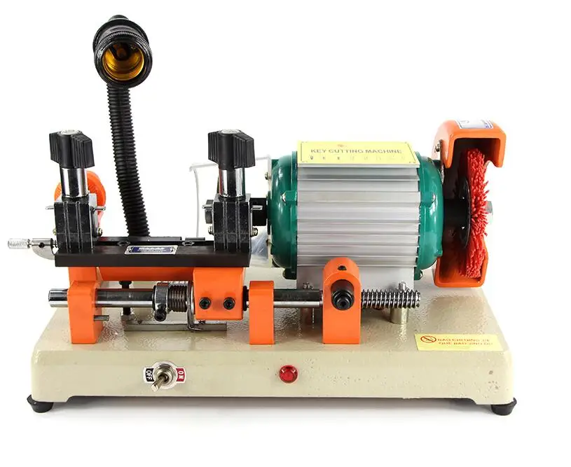 DEFU 2AS 110V/220V Horizontal Key Cutting Machine Car Door House Keys Copy Duplicating Machine Locksmith Tools