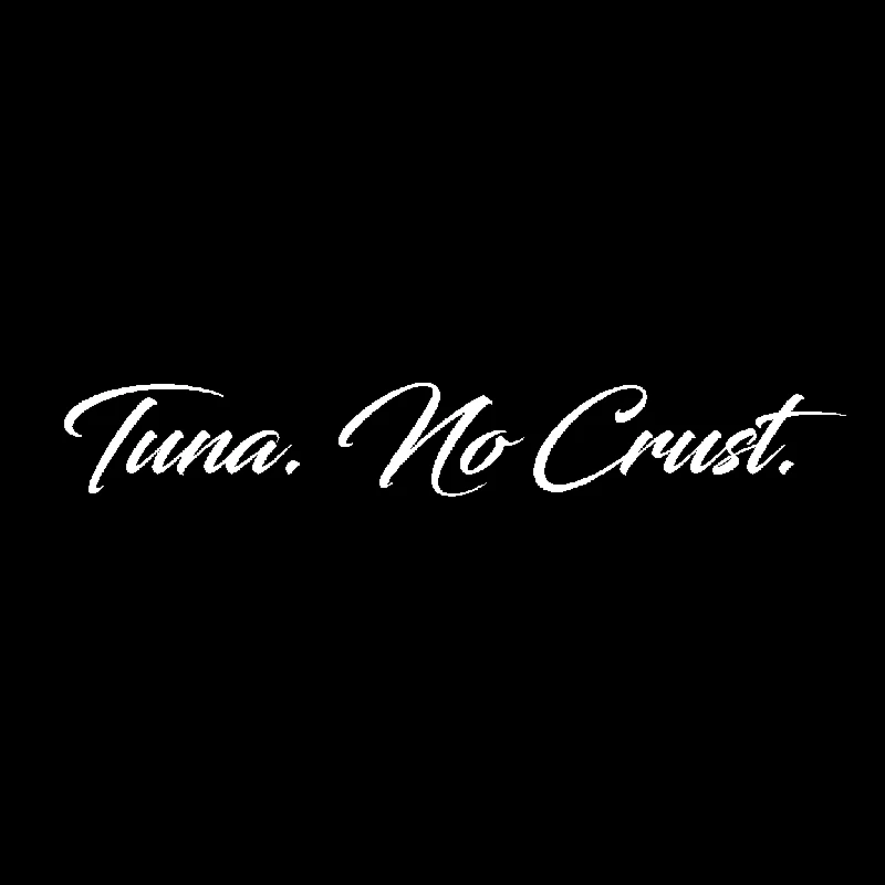 

Car Sticker Tuna No Shell Personality Funny PVC Waterproof Sunscreen Waterproof Car Sticker Black Silver 18cm*2.6cm