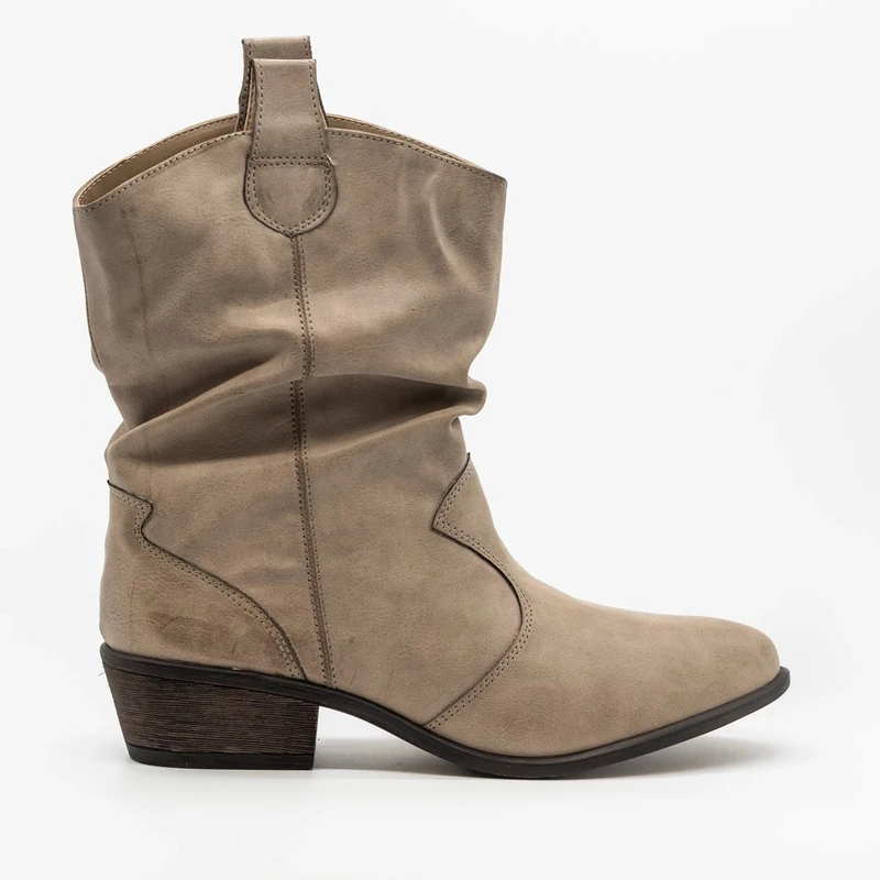 

WENYUJH 2019 New Autumn Winter Mid-calf Women Boots Flats Heels Warm PU Leather Boots High Quality Knee High Boots High Quality