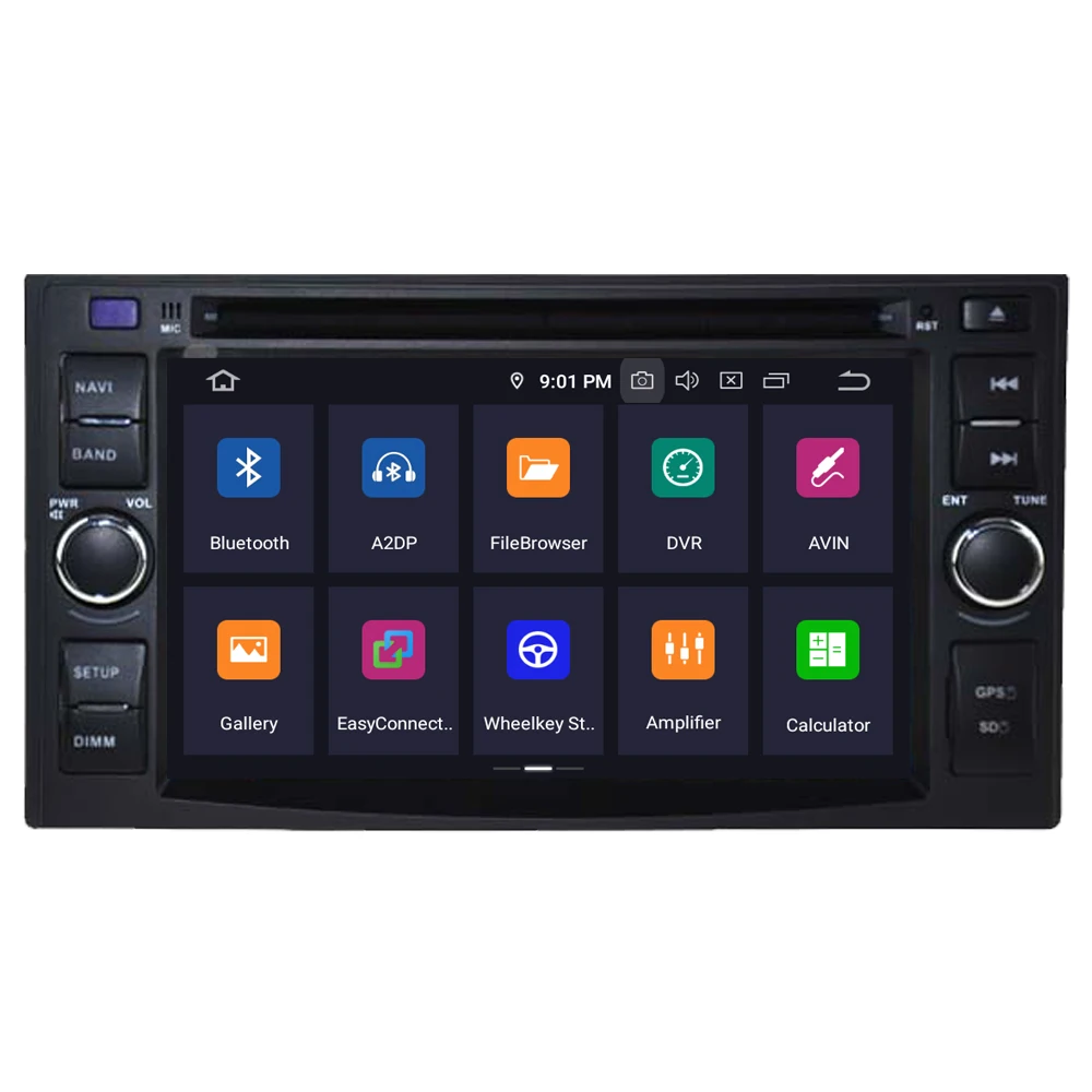 Discount RoverOne Android 9.0 Car Multimedia Player For Kia Carnival LOTZE Morning Euro Star Naza Suria Pride Sedan VQ Ceed Rio 5 3