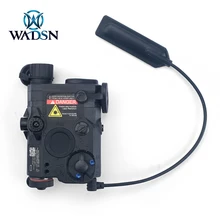 Wadsn Тактический Softair LA-5C PEQ15 синий лазер+ белый светильник версия в фонарик для оружия внешний вид сигнальная лампа