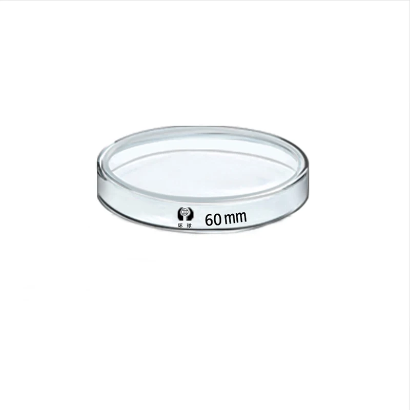 Petri Dishes 10 pcs/pack 60mm High Borosilicate Glass For Cell Culture Lab Supplies