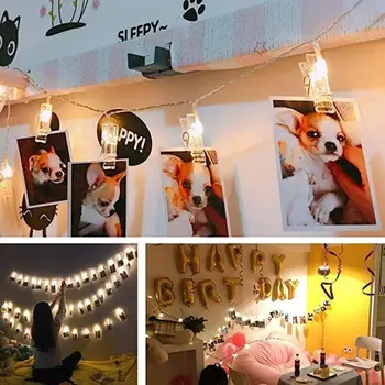 

Diy #2 Battery Powered Wall Decoration Party Bedroom NEW 1m 10led 2m 20led Christmas Lights Lamp Creative Wedding