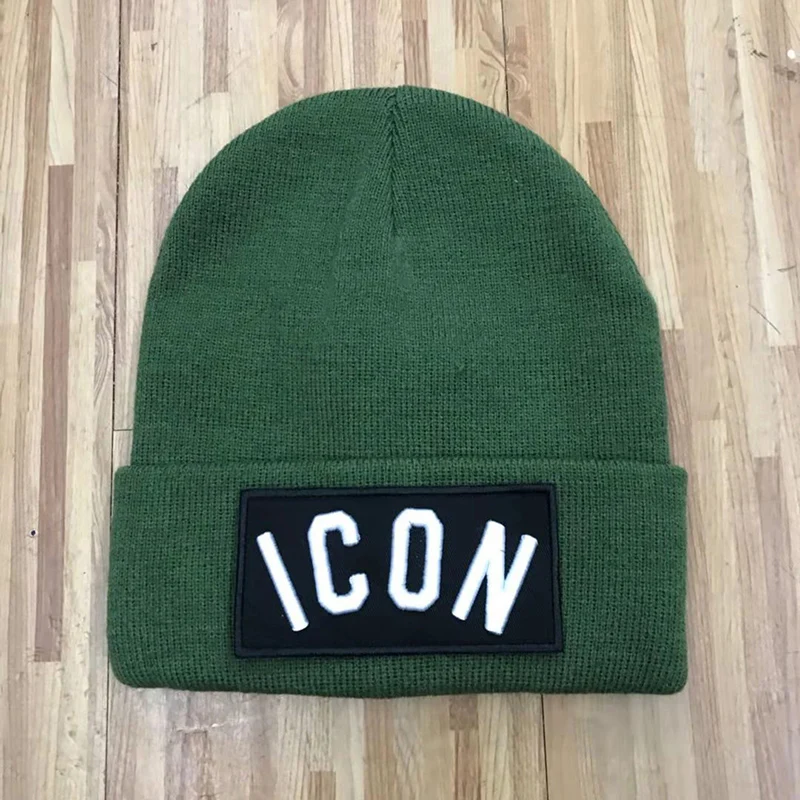 Мужские шапки, зимние мужские женские Лыжные шапки Skullies, качественная вязаная зимняя шапка с вышитыми буквами