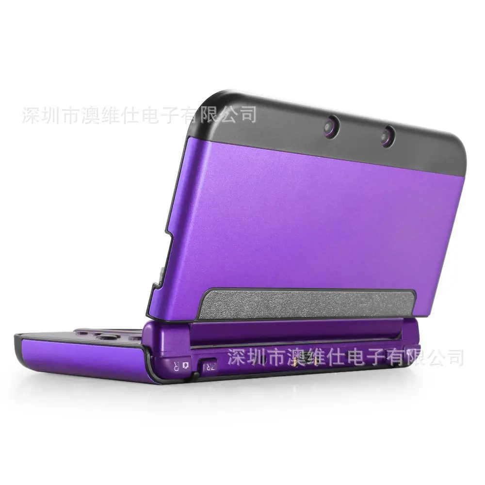Напрямую от производителя продажи nintendo 3DS LL металлический защитный чехол 3DS XL Разделение Тип Пластик Алюминий Чехол 9-Цвет