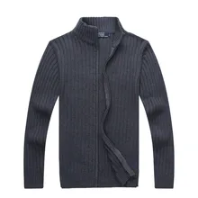  Tace & Shark Stand Collar Men's Sweater Casual Fashion Turtleneck Knitted Wear Men Zipper Cashmere Wool Sweatercoat Men 