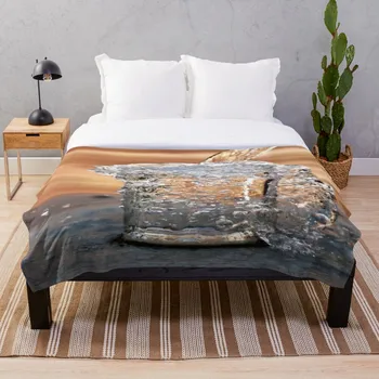 

Soft Blanket for Bed Sherpa Flannel Fleece Blanket Home Travel Sofa Soft Throw Blanket A Glass Overfull Certainly Not Empty