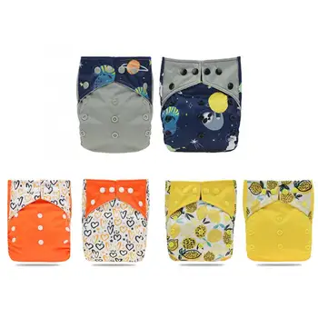 

pins 2Pcs Washable Baby Cloth Diaper Breathable Waterproof Training Pants for Newborn pins