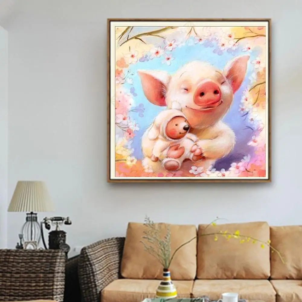 5D DIY Полный алмаз животное вышивка крестиком бриллиантовое украшение для