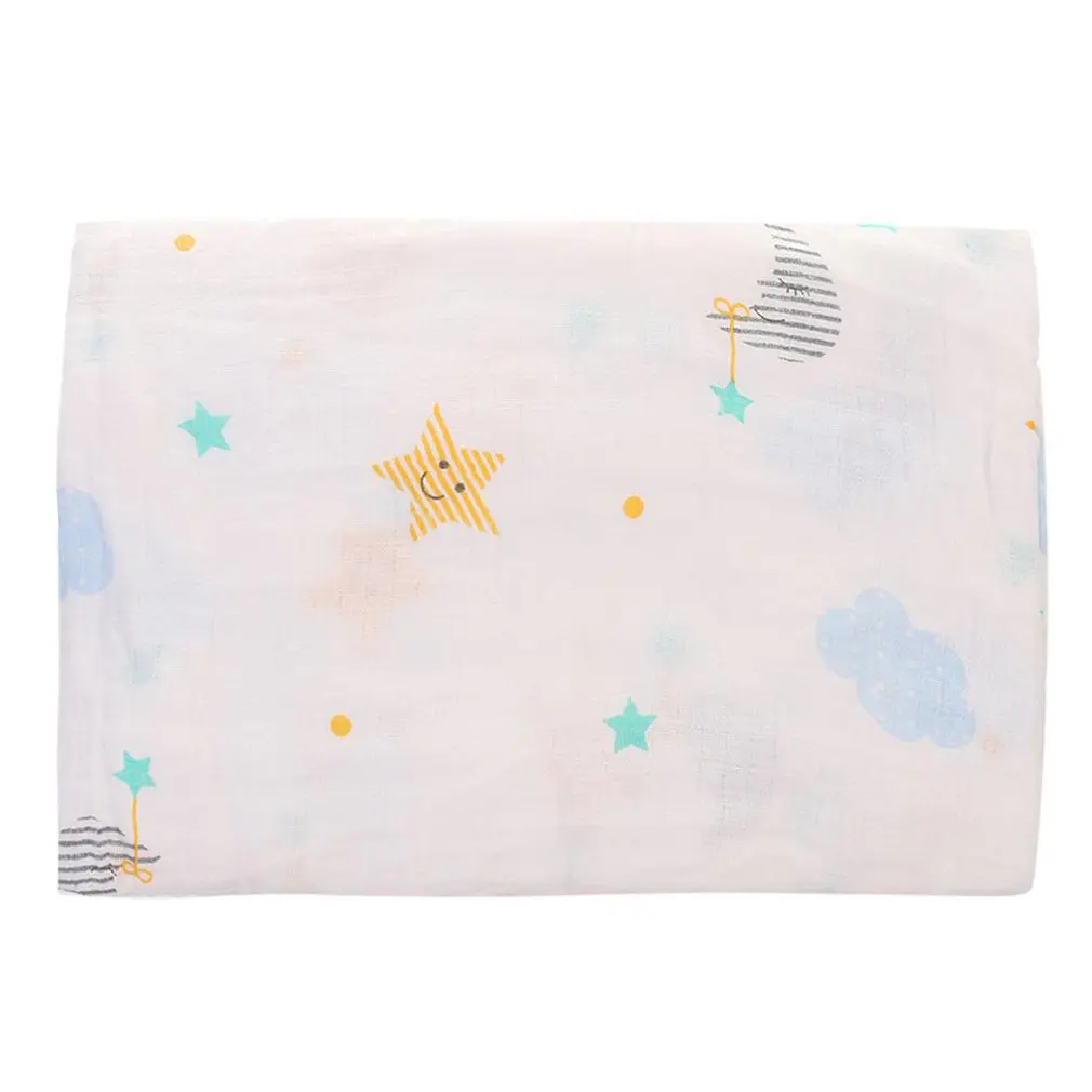 

2 Layers Baby Blanket Autumn Newborn Supplies Baby Gauze Holds Soft Blankets Outdoor Swaddle Wrap