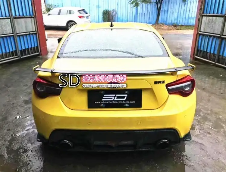 Подходит для TOYOTA GT86 для subaru BRZ FRS 17 модифицированный RS хвост из углеродного волокна спойлер крыло