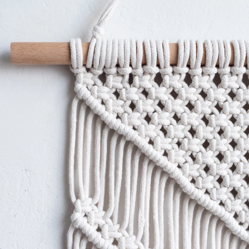 JAROWN Hand Woven Pocket Tassels Wall Hanging Flower Basket Tapestry Bohemian Decoration Nordic Style Home Dorm Chic Wall Accent JAROWN Hand Woven Pocket Tassels Wall Hanging Flower Basket Tapestry Bohemian Decoration Nordic Style Home Dorm Chic Wall Accent