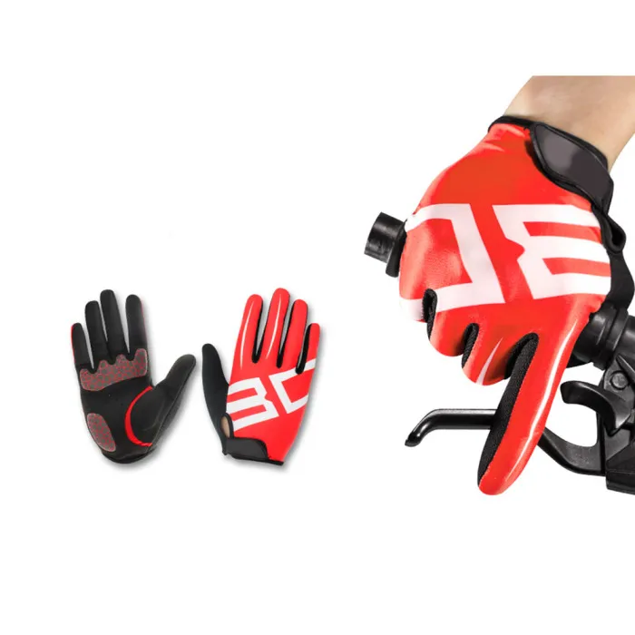 1 Pair Winter Bicycle Gloves Men Anti-slip Breathable Full Finger Cycling Gloves Sports Glove XR-Hot