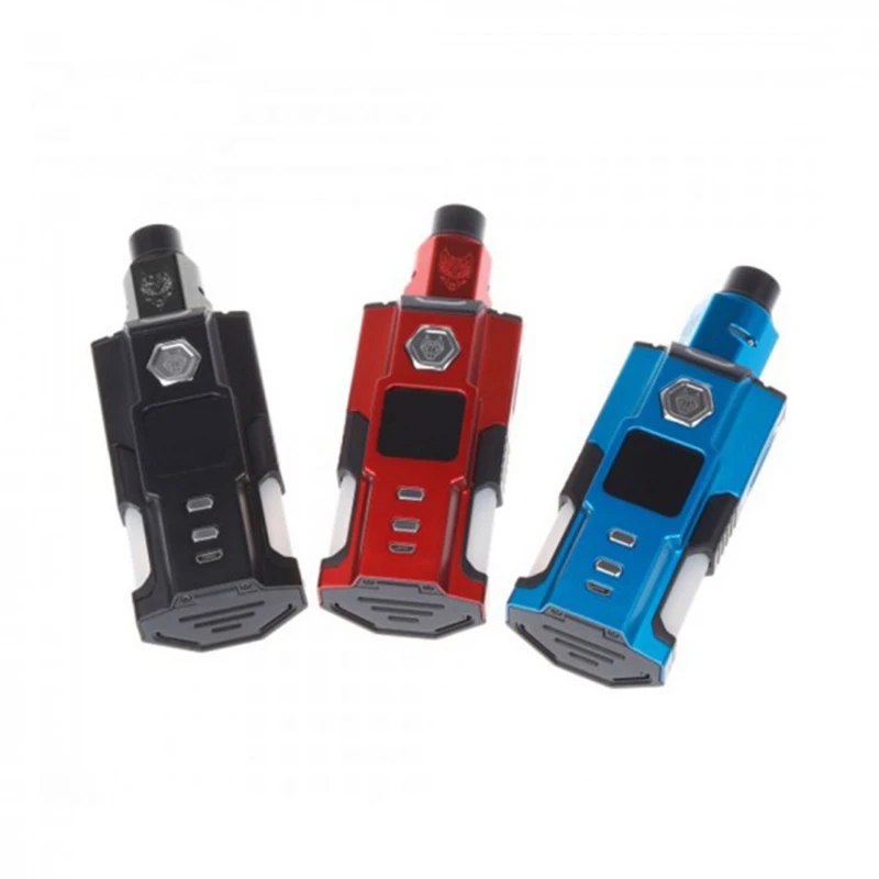 Sigelei Snowwolf Squonk Vfeng комплект 120 Вт мод коробка сигарета электронная вейпер моды 3 мл Squonk BF RDA танк атомайзер электронные сигареты испаритель