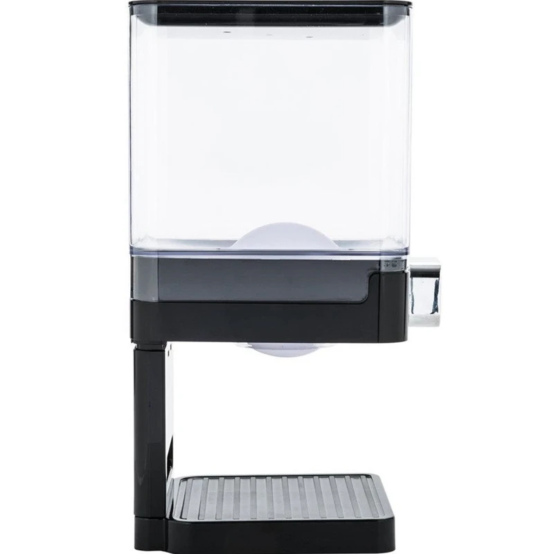 Food Container Seal Pot Double Dry Dispenser for Kitchen Cereal Drums Grain Storage Tank Plastic Snacks Box