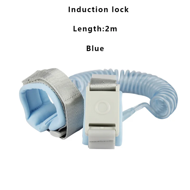 Induction lock Анти-потерянный браслет дети анти-потерянный соединитель на запястье поводок для ребенка безопасности жгут бандаж для беременных веревка открытый прогулки руки ремень полоса - Цвет: Induction lock